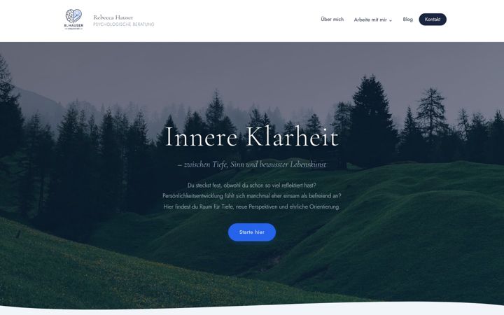 Screenshot di hauser-rebecca.de