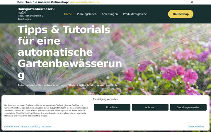 Screenshot di hausgartenbewaesserung24.de