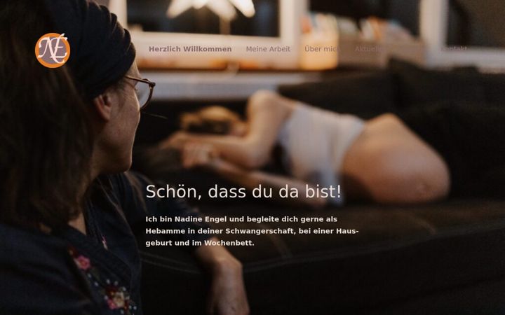 Screenshot di hausgeburten-engel.de