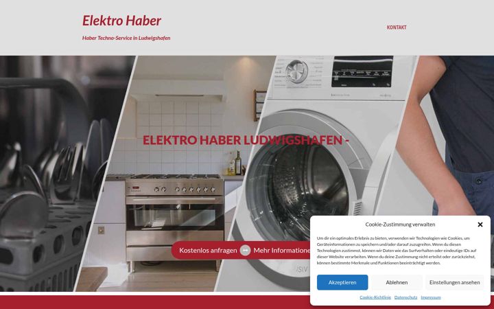 Screenshot di hausgeraete-kundendienst-ludwigshafen.de