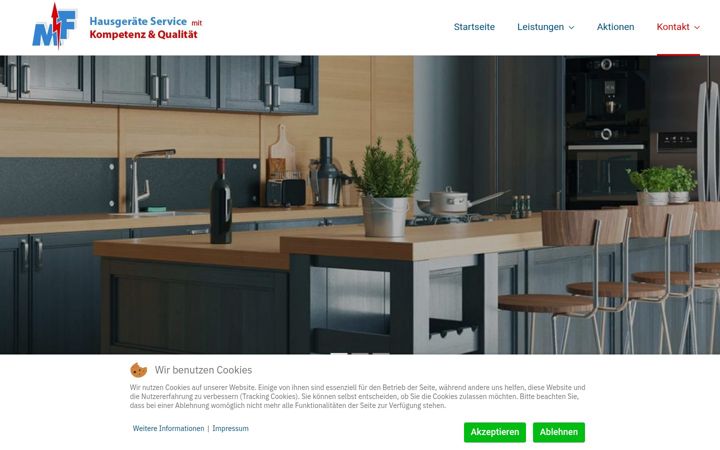 Screenshot of hausgeraete-service.com