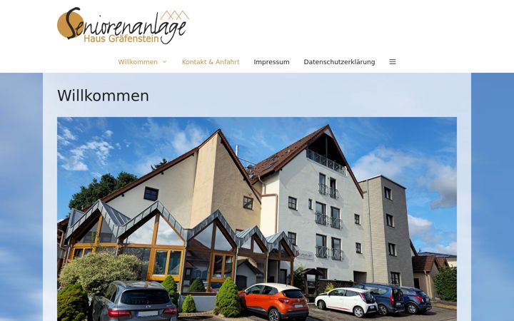 Screenshot of hausgraefenstein.de
