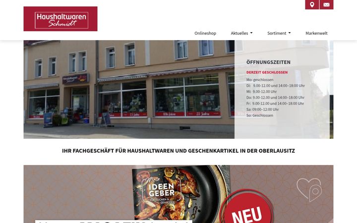Screenshot of haushaltwaren-neugersdorf.de