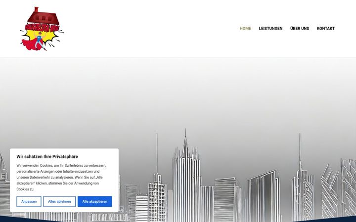 Screenshot di haushelden-nrw.de