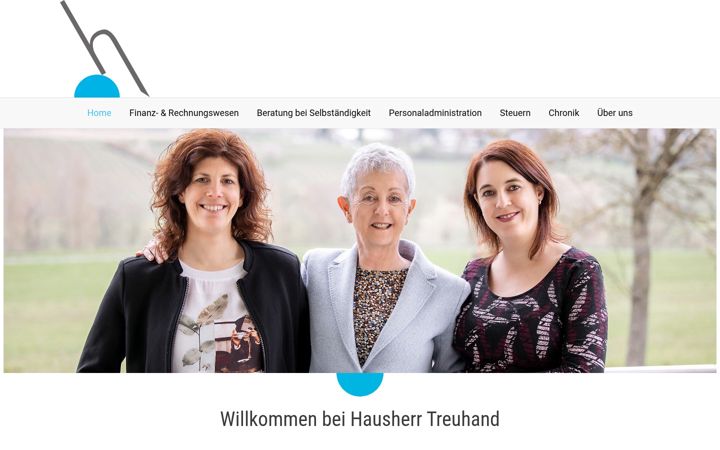 Screenshot of hausherr-treuhand.ch