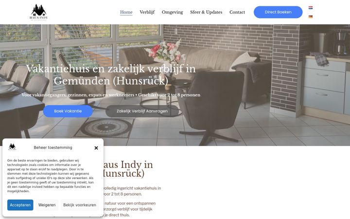 Screenshot of hausindy.com