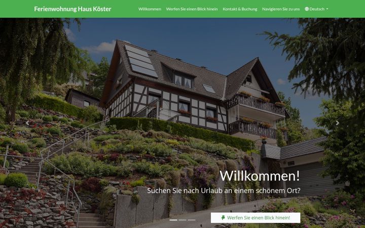 Screenshot of hauskoester.de