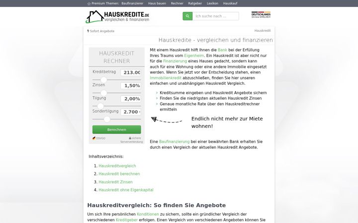 hauskredite.de