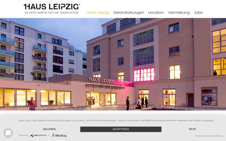 Screenshot of hausleipzig.com