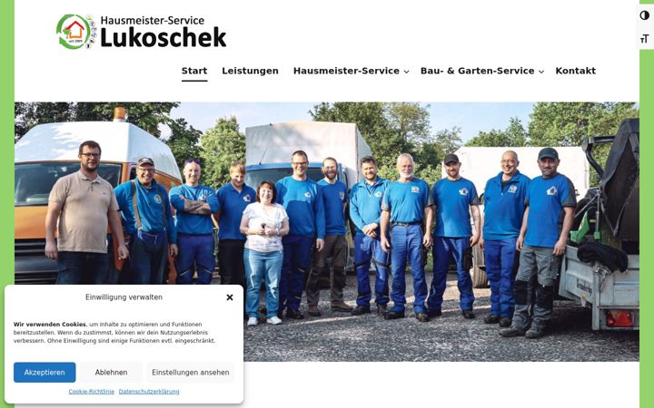 Screenshot di hausmeister-goerlitz.de