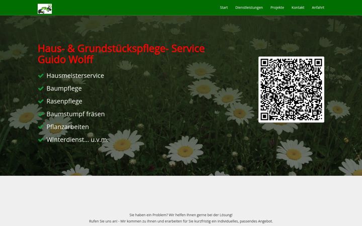Screenshot di hausmeister-guidowolff.de
