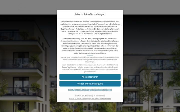 Screenshot di hausmeister-in-muenchen.de