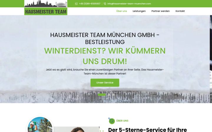 Screenshot of hausmeister-team.com