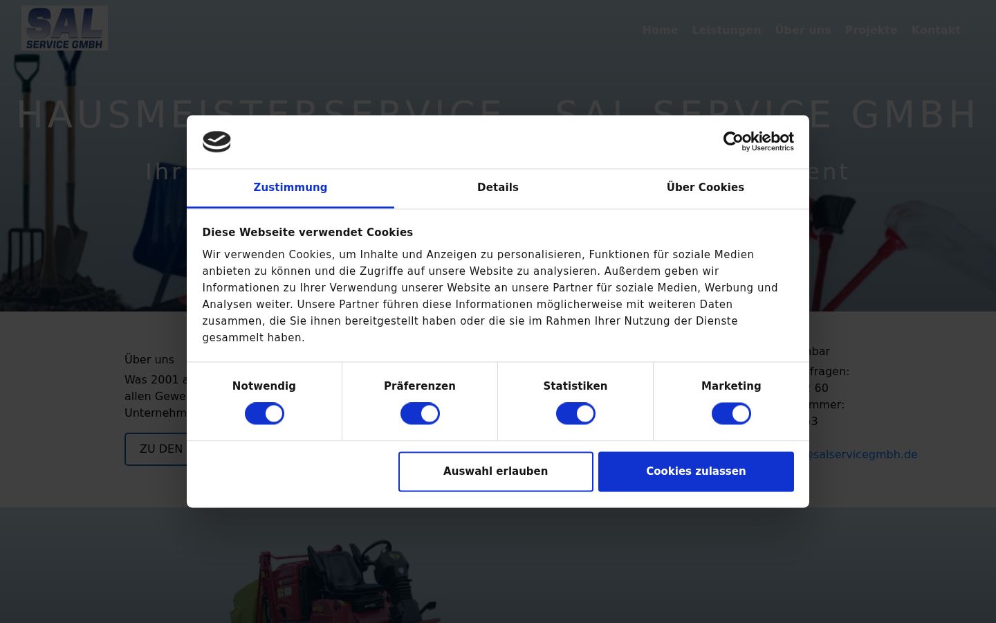 Capture d'écran de la bannière de consentement affichée avant toute interaction