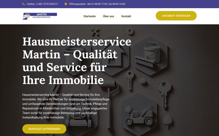 Screenshot of hausmeisterservice-martin-altenkirchen.de