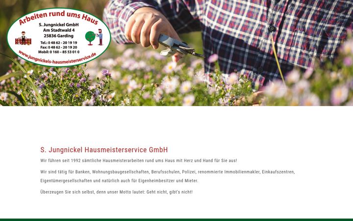 Screenshot of hausmeisterservice-nordfriesland.de