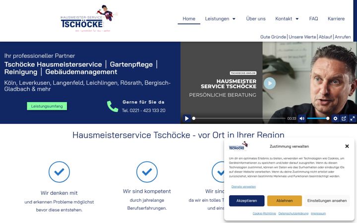 Screenshot of hausmeisterservice-tschoecke.de