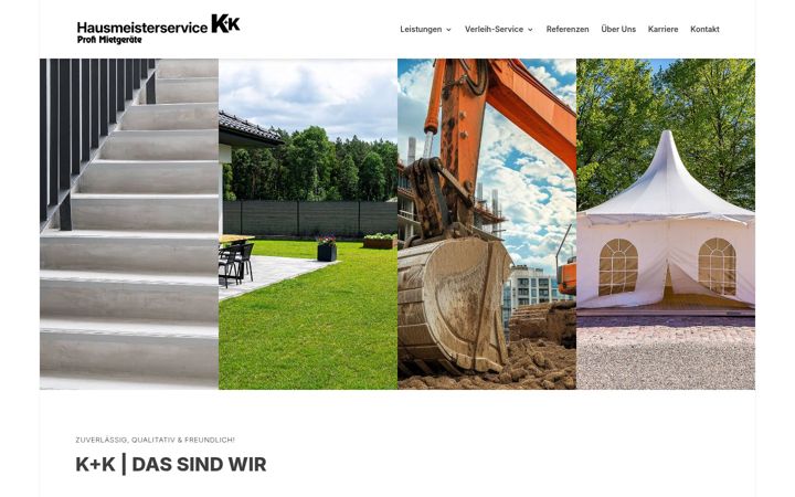 Screenshot di hausmeisterservicekk.de