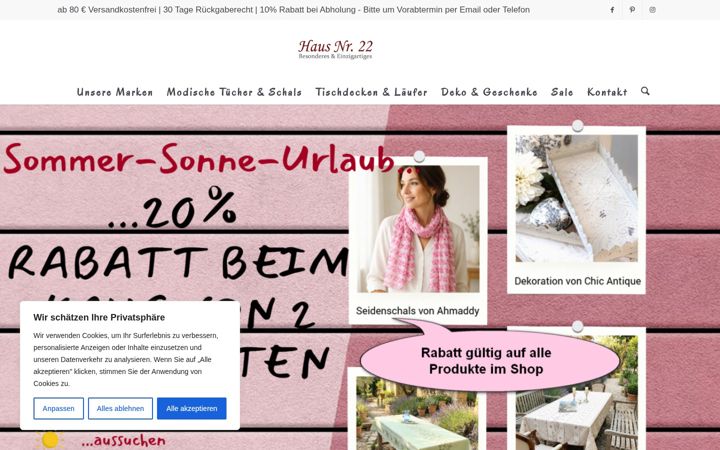 Screenshot di hausnr22.de