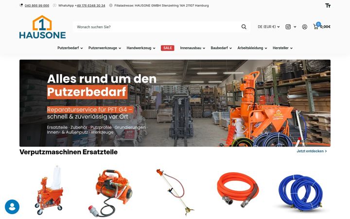 Screenshot di hausone.de