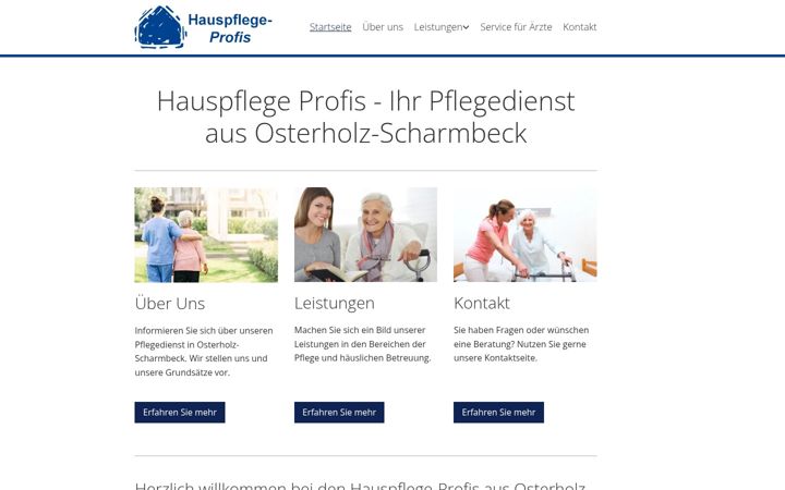 Screenshot di hauspflege-profis.de