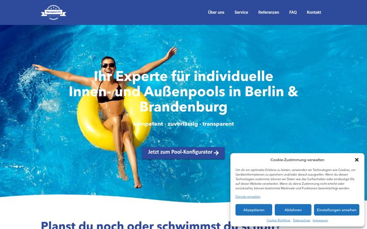 Screenshot di hauspool24.de