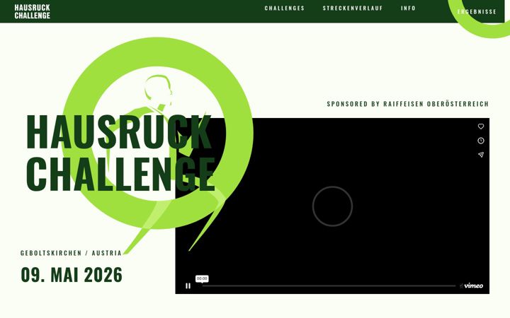 Screenshot of hausruck-challenge.at