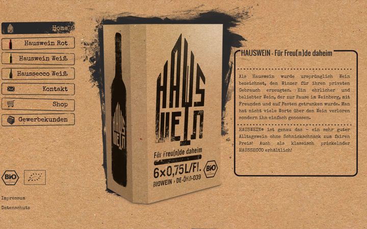 Screenshot of haussecco.de