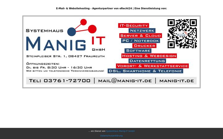 Screenshot stránky hausservice-klein.de