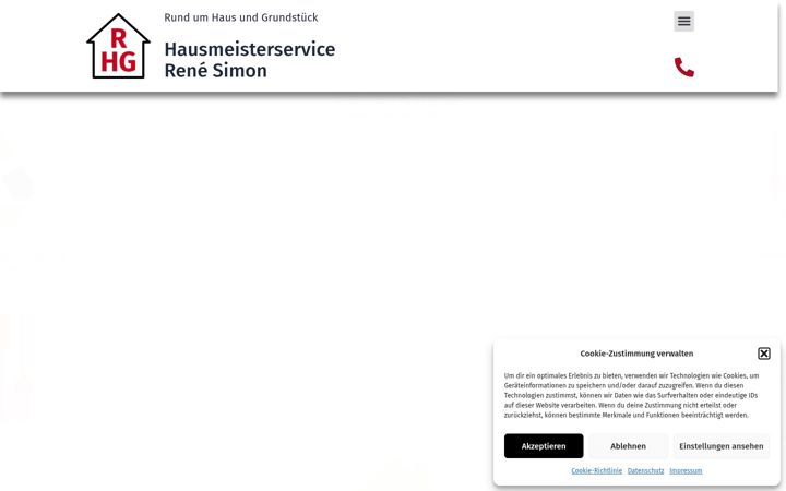 Screenshot of hausservice-simon.de