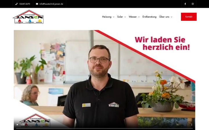Snímek obrazovky haustechnik-jansen.de