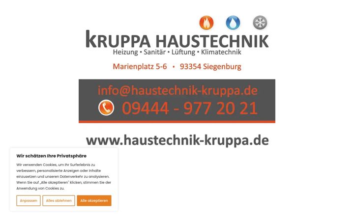 Screenshot of haustechnik-kruppa.de