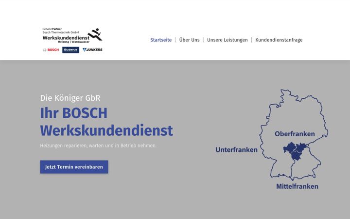 Snímek obrazovky haustechnik-kundendienst.de