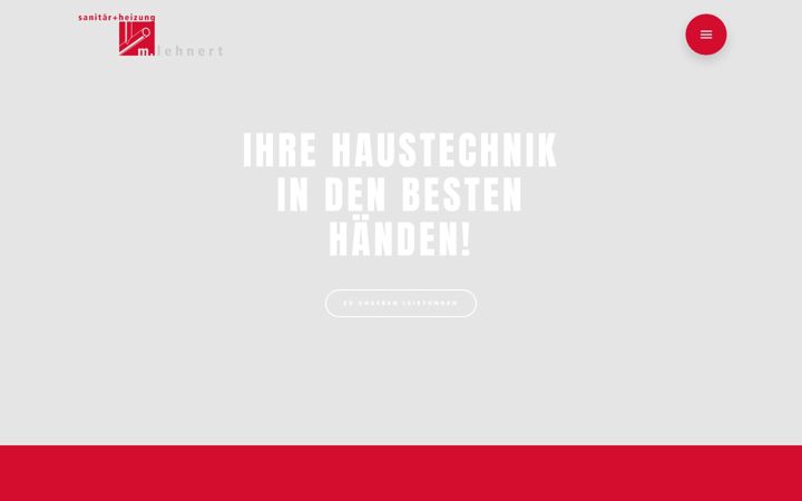 Screenshot of haustechnik-lehnert.de