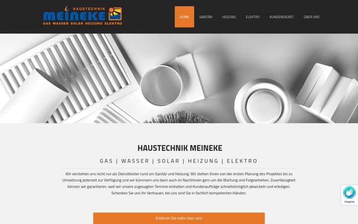 Screenshot of haustechnik-meineke.de