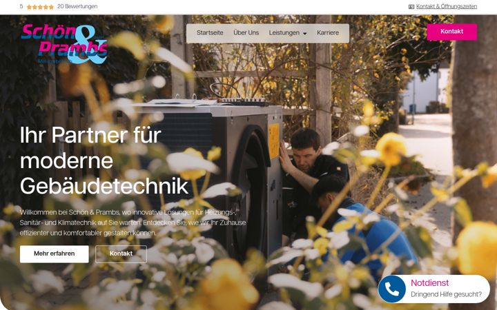Screenshot of haustechnik-muehldorf.de