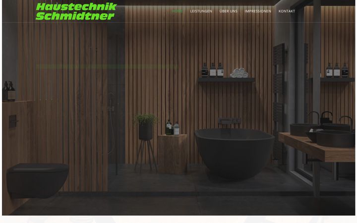 Screenshot ta' haustechnik-schmidtner.de
