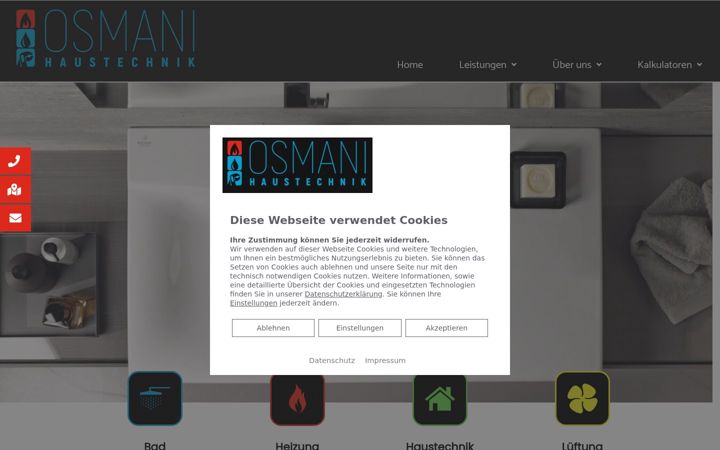 Screenshot of haustechnikosmani.de