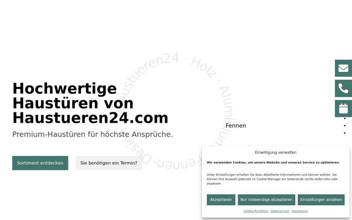 Screenshot of haustueren24.com