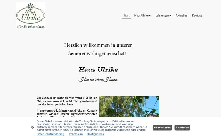 Screenshot of hausulrike.de