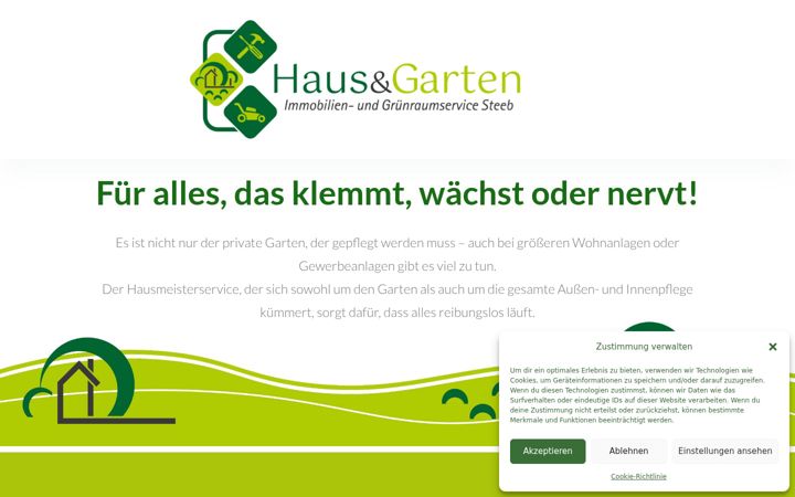 Screenshot of hausundgarten.co