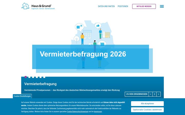 Screenshot van hausundgrund.de
