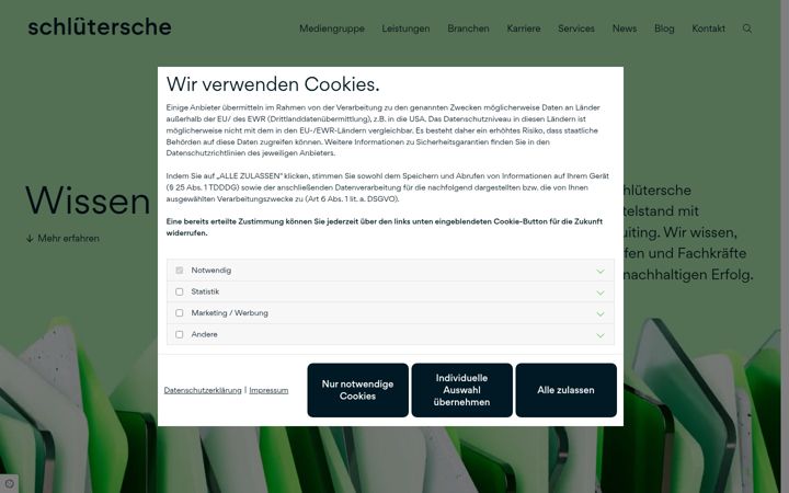 Screenshot of hausundmarkt.de