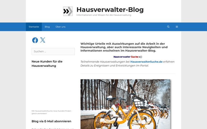 Screenshot of hausverwalter-blog.de