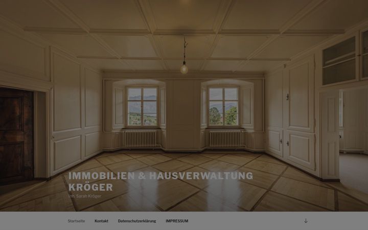 Screenshot of hausverwaltung-kroeger.de
