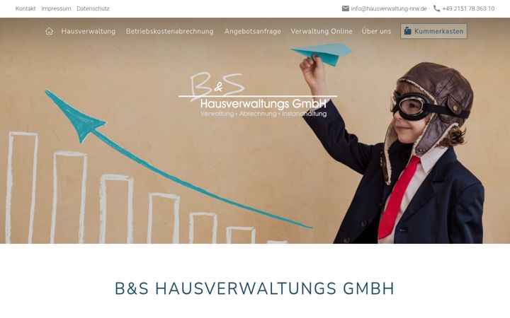 Screenshot of hausverwaltung-toenisvorst.de