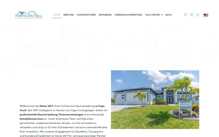 Screenshot of hausverwaltungcapecoral.de