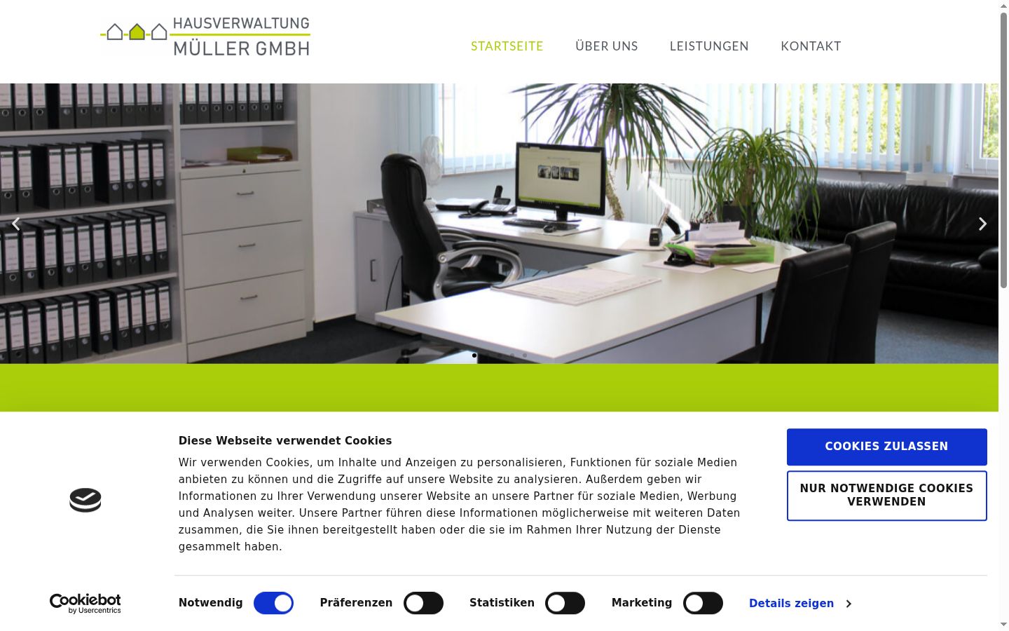 Sutikimo reklamjuostės, rodytos prieš bet kokią sąveiką, ekrano kopija