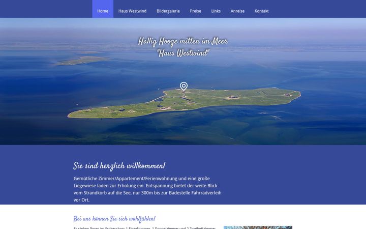 Screenshot of hauswestwind.de
