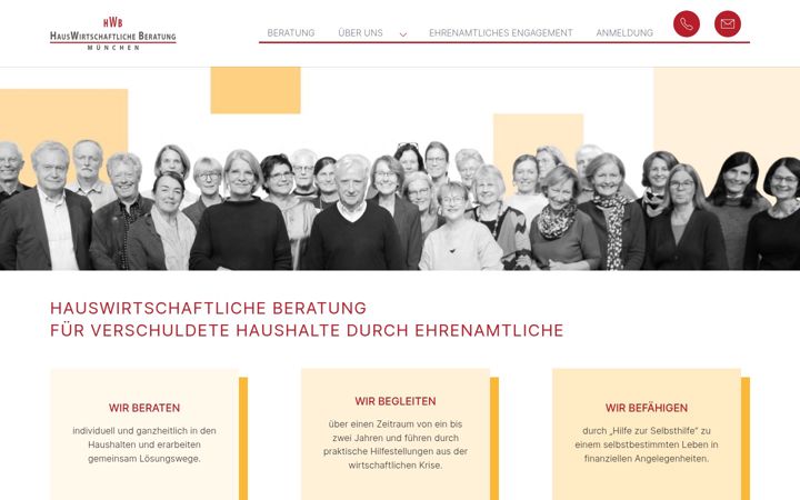 Screenshot of hauswirtschaftliche-beratung.de